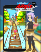 Subway Ninja Runner Go! screenshot 2