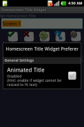 Home Screen Title Widget screenshot 11