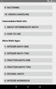 Intermediate Math screenshot 1