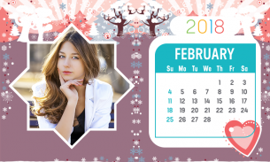 Calendar Photo Frames 2018 screenshot 1