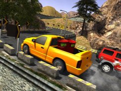 Uphill Cargo Pickup Truck Driving Simulator 2017 screenshot 5