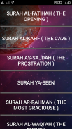 Abdul Basit 12 Surah Quran Mp3 screenshot 0