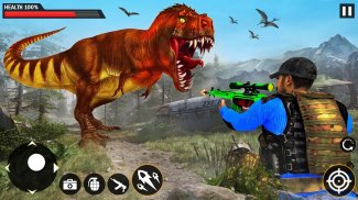 Real Dino Hunting Jungle Games screenshot 3