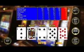 Video Poker : Jacks Or Better screenshot 3