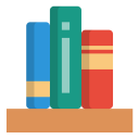 Pocket Library: Book Organizer Icon