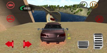 Extreme Bridge Racing. Real driving on Speed cars. screenshot 7