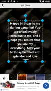 Birthday Wishes for Daughter screenshot 4