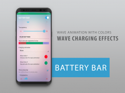 Battery Bar : Energy Bars on Status bar screenshot 7