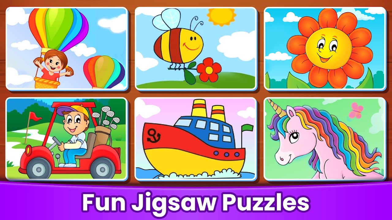 Jigsaw puzzles for kids free::Appstore for Android