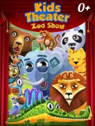 Kids Theater: Zoo Show 🎵🙈❤️️ screenshot 0