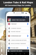 London Tube & Rail Map screenshot 3