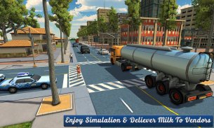 City Milk Transport Simulator: Cattle Farming screenshot 2