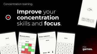 Concentration training screenshot 1