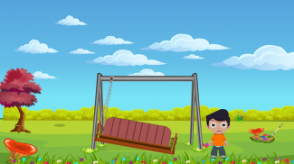 Cute Boy Swing Escape screenshot 3