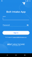Bolt Intake App screenshot 2