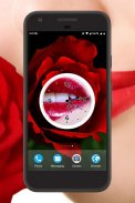 Lips Clock Live Wallpaper screenshot 1