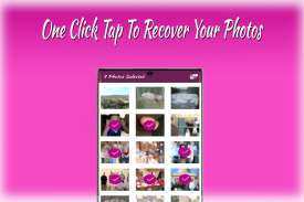 Photo Recovery - Restore Deleted Pictures screenshot 1