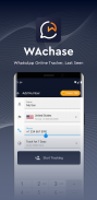 WAchase: WhatsApp Online Tracker, Last Seen screenshot 3