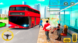 محاكاة قيادة حافلة المدينة screenshot 1