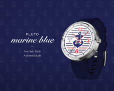 Marine Blue watchface by Pluto screenshot 5