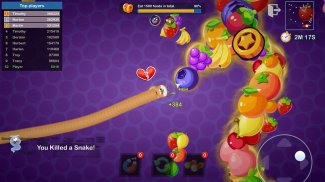 Worms Merge: jogo idle&io zone screenshot 3