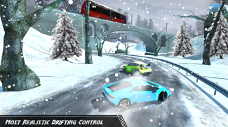 Snow Car Drift & Car Racing screenshot 5