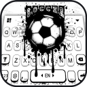 Фон клавіатури Soccer Doodle D