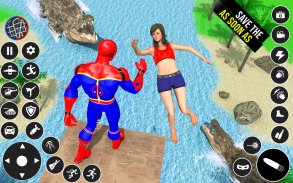Superhero Rescue: Spider Games screenshot 1