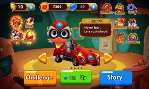 Toon Car Transform Racing Game screenshot 3