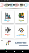 Science Basics : (Physics, Chemistry, Biology) screenshot 3