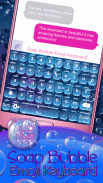 Клавиатура Emoji С Пузырьками screenshot 5