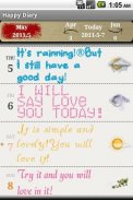 Happy Diary PLUS screenshot 1