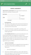 Service Agreement Maker screenshot 11