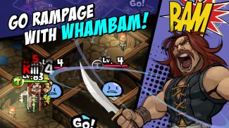 Guerrieri SbamBam - Puzzle RPG screenshot 3