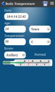 درجة حرارة الجسم screenshot 9