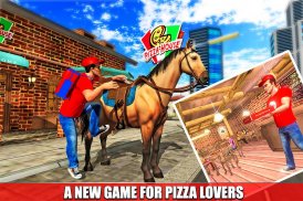 Mounted Horse Pizza Delivery 2018 screenshot 8