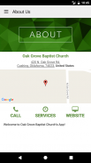 Oak Grove Baptist Church screenshot 1