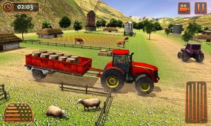 Pertanian Traktor Cargo Driving Simulator 19 screenshot 9