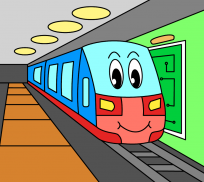 Dibujos para colorear niños: transporte screenshot 2