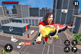 Light Speed Hammer Hero: City Rescue Mission screenshot 8