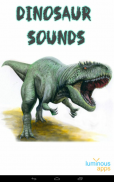 Dinosaur Sounds screenshot 0