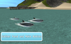 Ozean Dolphin Simulator 3D screenshot 1