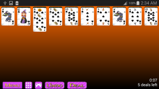 solitaire penyihir laba-laba screenshot 8