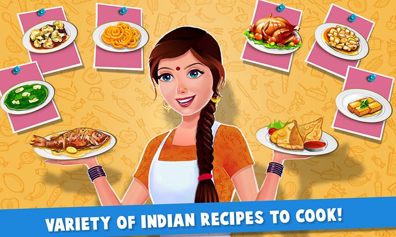 Cooking Village - Jogos gratuitos de culinária indiana e jogos de
