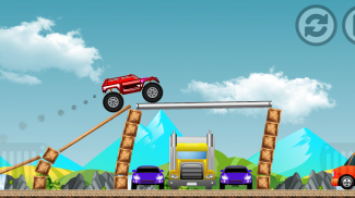 Monster Truck – rush the road and end the level screenshot 7