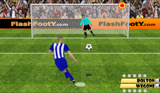 Penalty Shooters Voetbal Spel screenshot 1