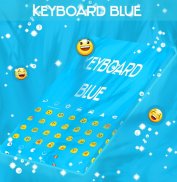 Tema Keyboard Biru screenshot 3