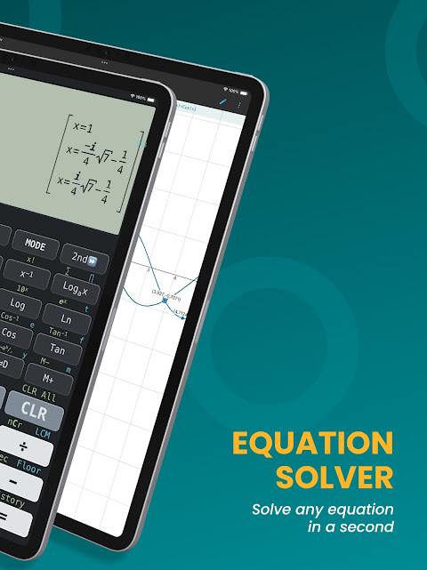 Calculatrice Scientifique Calcul Calculateur d'équations solutions