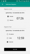 WorksApp Controle de Horas screenshot 3