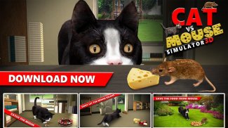 Cat Vs Mouse Simulator 3D screenshot 6